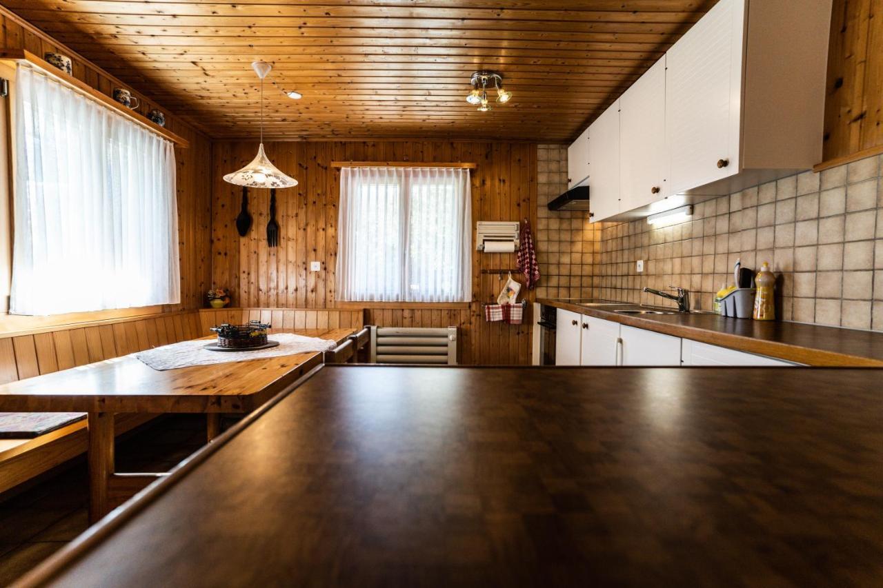 Haus Birchi, Fiesch 3.5-Zimmerwohnung Birchi Exteriér fotografie
