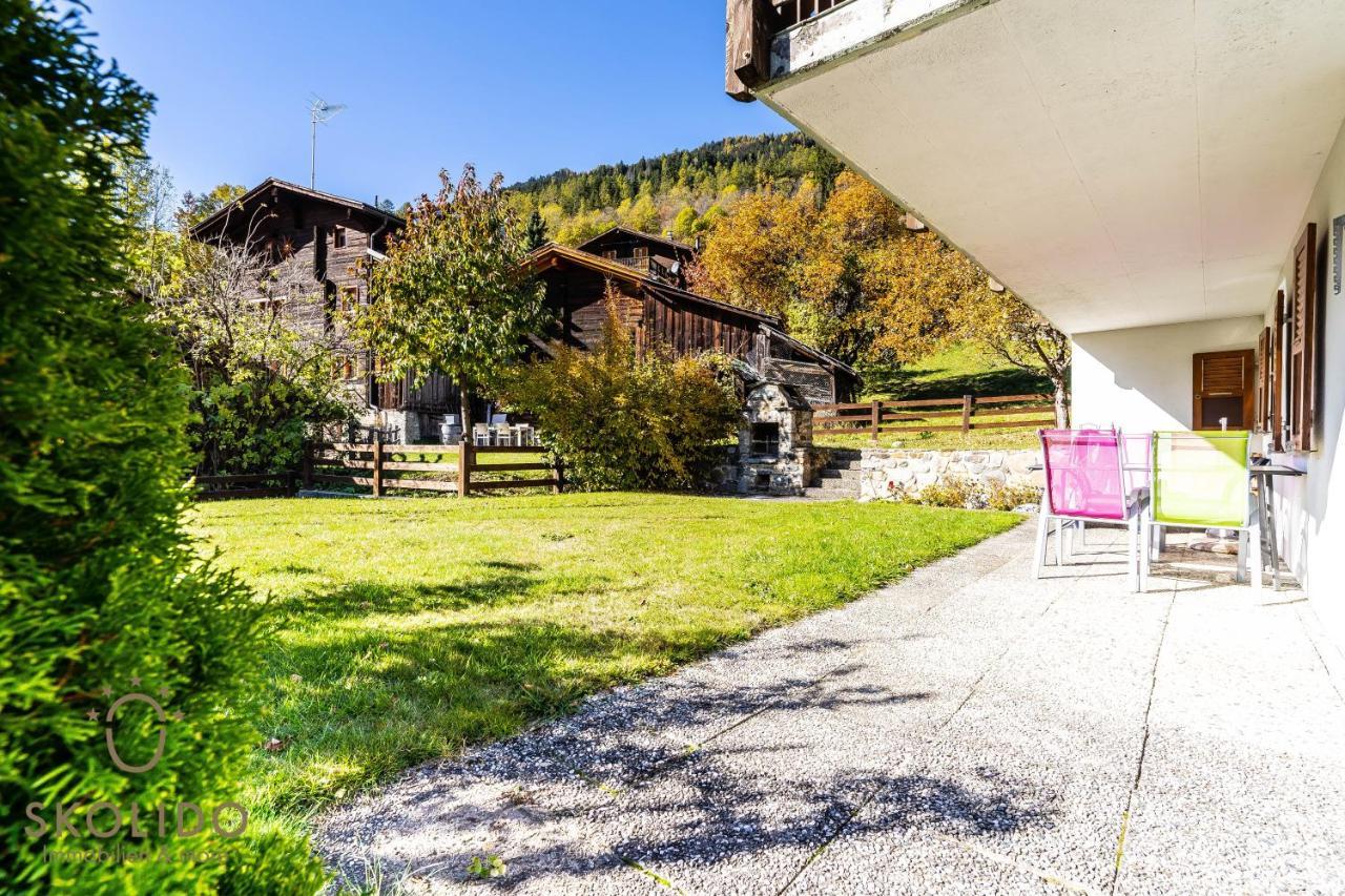 Haus Birchi, Fiesch 3.5-Zimmerwohnung Birchi Exteriér fotografie
